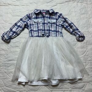 Plaid Tulle Dress | Rodeo Cottagecore Party · Little Lass